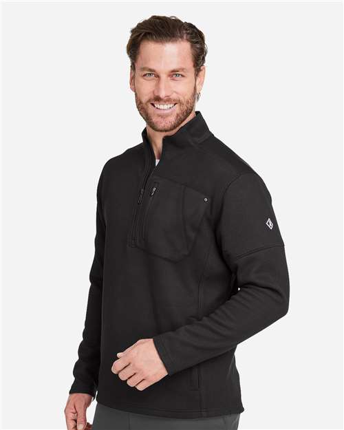 Black Constant Canyon Quarter-Zip Pullover - S18068