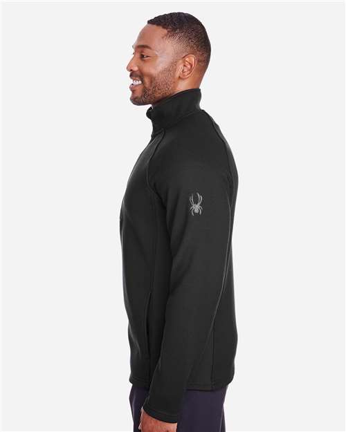 Black Constant Half-Zip Sweater - S16561