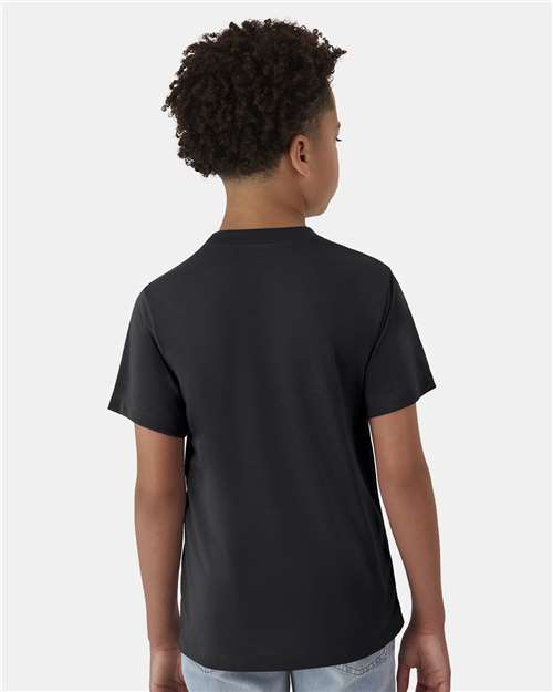 Black Cool DRI® Youth Cotton Touch T-Shirt - 484Y