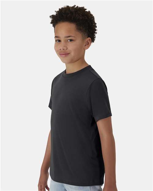 Black Cool DRI® Youth Cotton Touch T-Shirt - 484Y