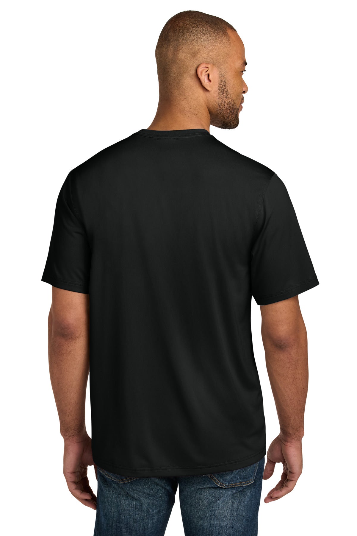 Black CornerStone Tall Workwear Pro Short Sleeve Pocket Tee TLCS440P