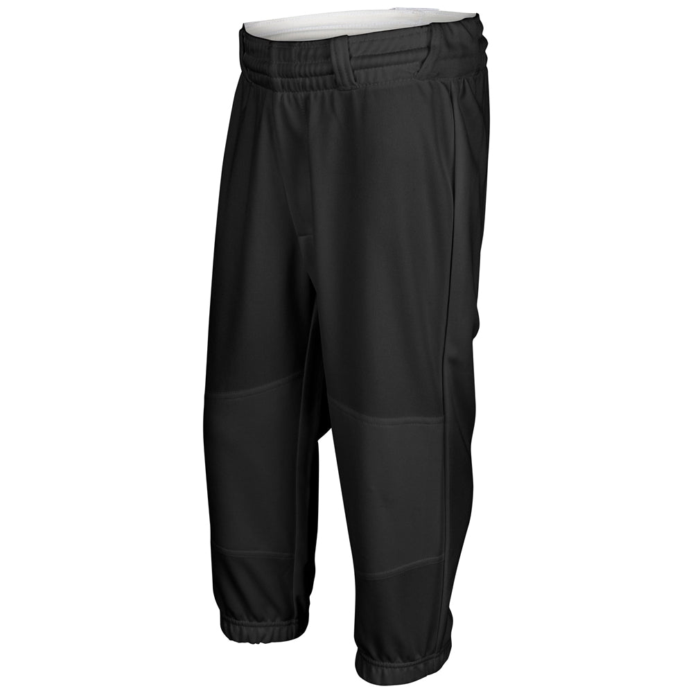 BLACK Cycle Pull Up Pant w/Belt Loops