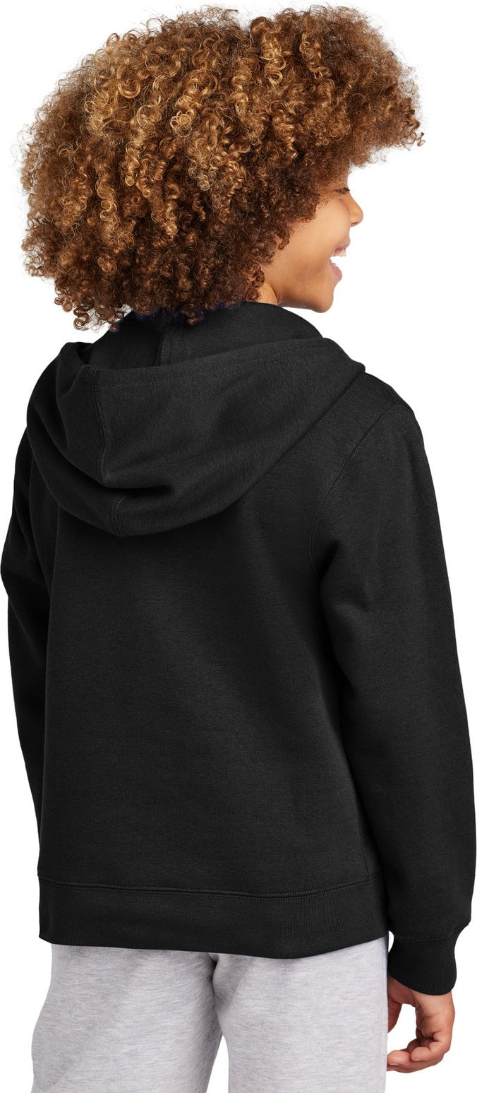 Black District Youth V.I.T. Fleece Full-Zip Hoodie DT6102Y