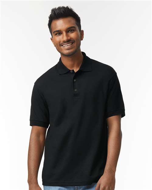 Black DryBlend® Jersey Polo - 8800