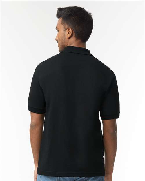 Black DryBlend® Jersey Polo - 8800