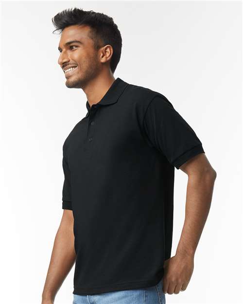 Black DryBlend® Jersey Polo - 8800