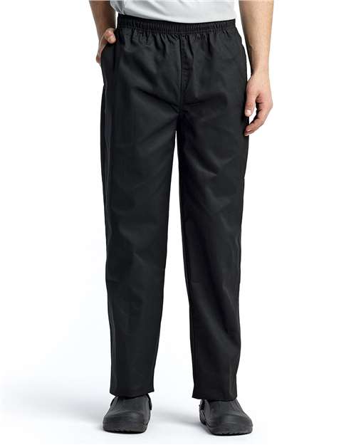 Black Essential Chef Pants - RP553