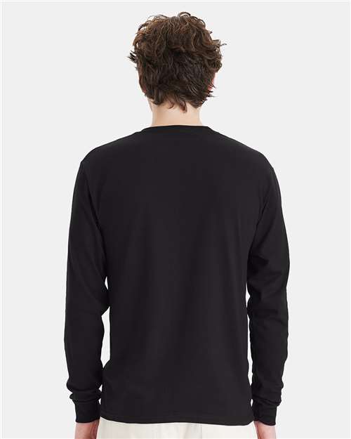 Black Essential-T Long Sleeve T-Shirt - 5286