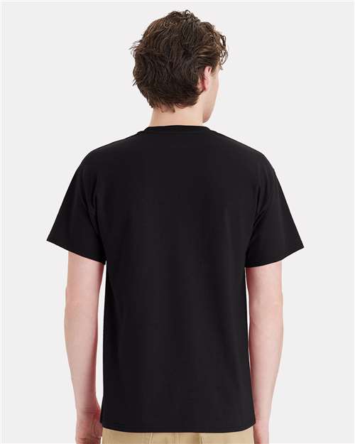 Black Essential-T Pocket T-Shirt - 5290P