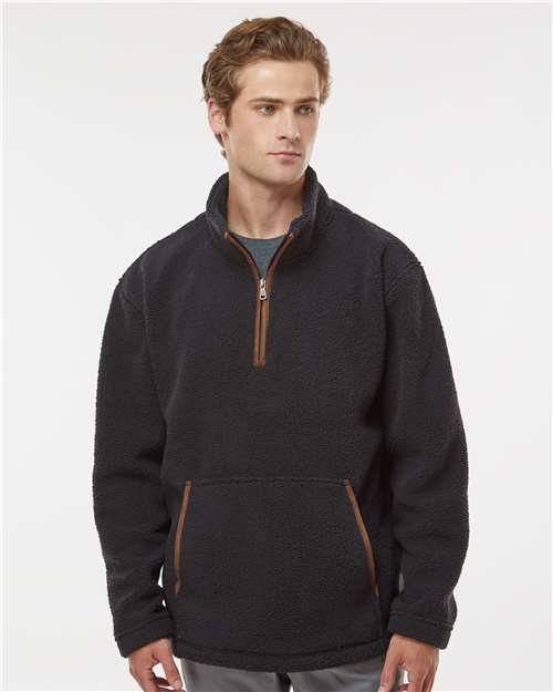 Black Everest Quarter-Zip Fleece Pullover - BM8510