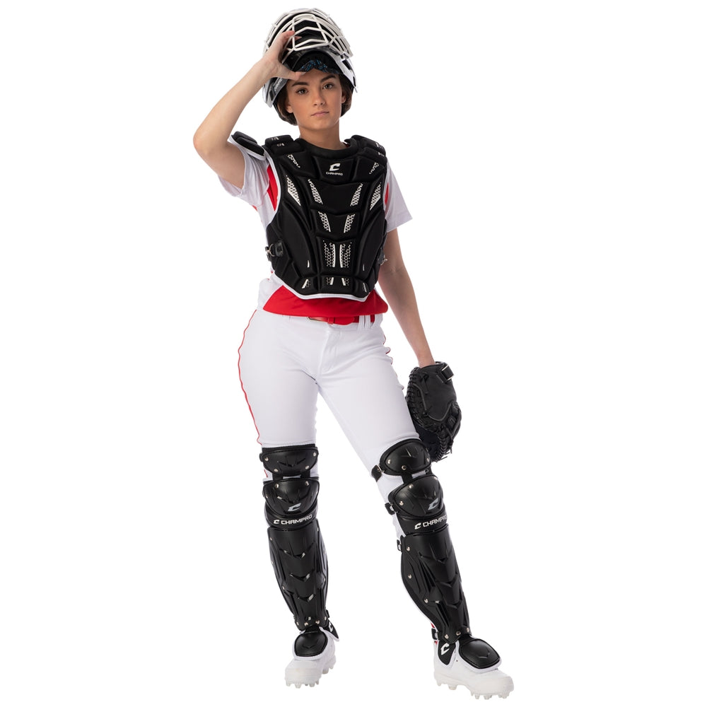 BLACK Fastpitch Catcher's Set