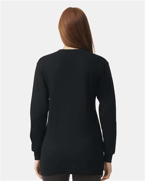 Black Fine Jersey Long Sleeve Tee - 2007