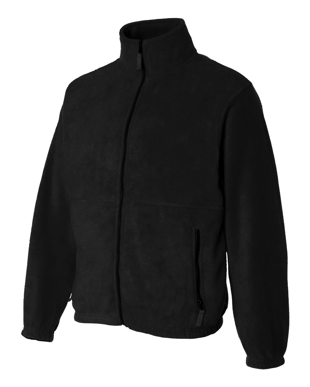 Black Fleece Full-Zip Jacket - 3061