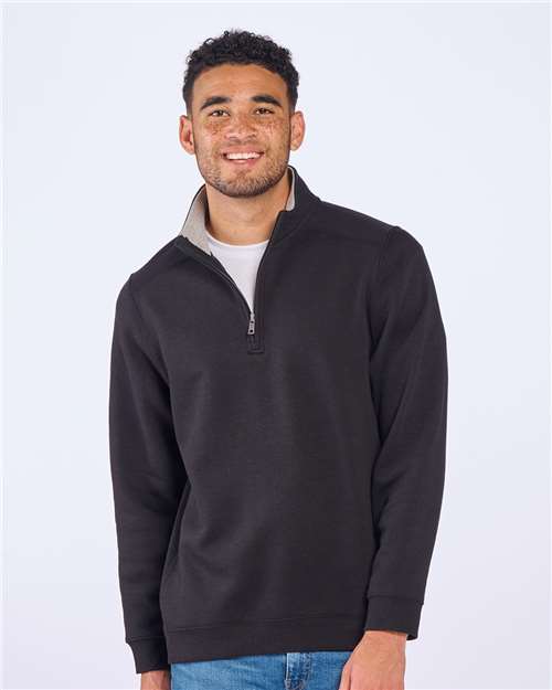Black Fleece Quarter-Zip Pullover - BM5202