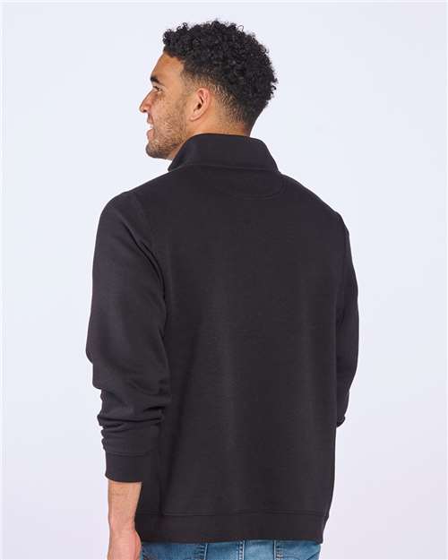 Black Fleece Quarter-Zip Pullover - BM5202