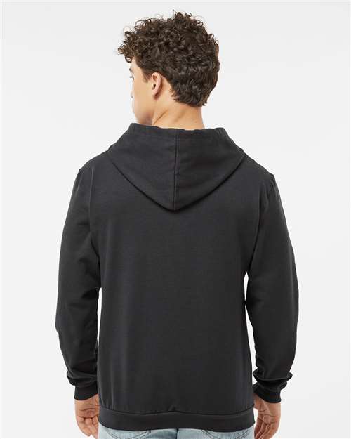 Black Full-Zip Hooded Sweatshirt - 331