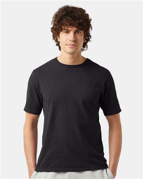 Black Garment-Dyed T-Shirt - CD100