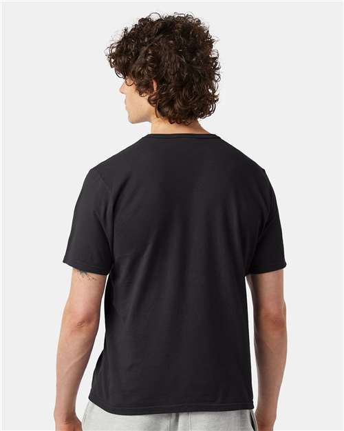 Black Garment-Dyed T-Shirt - CD100