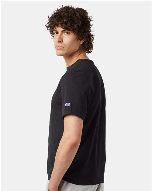 Black Garment-Dyed T-Shirt - CD100