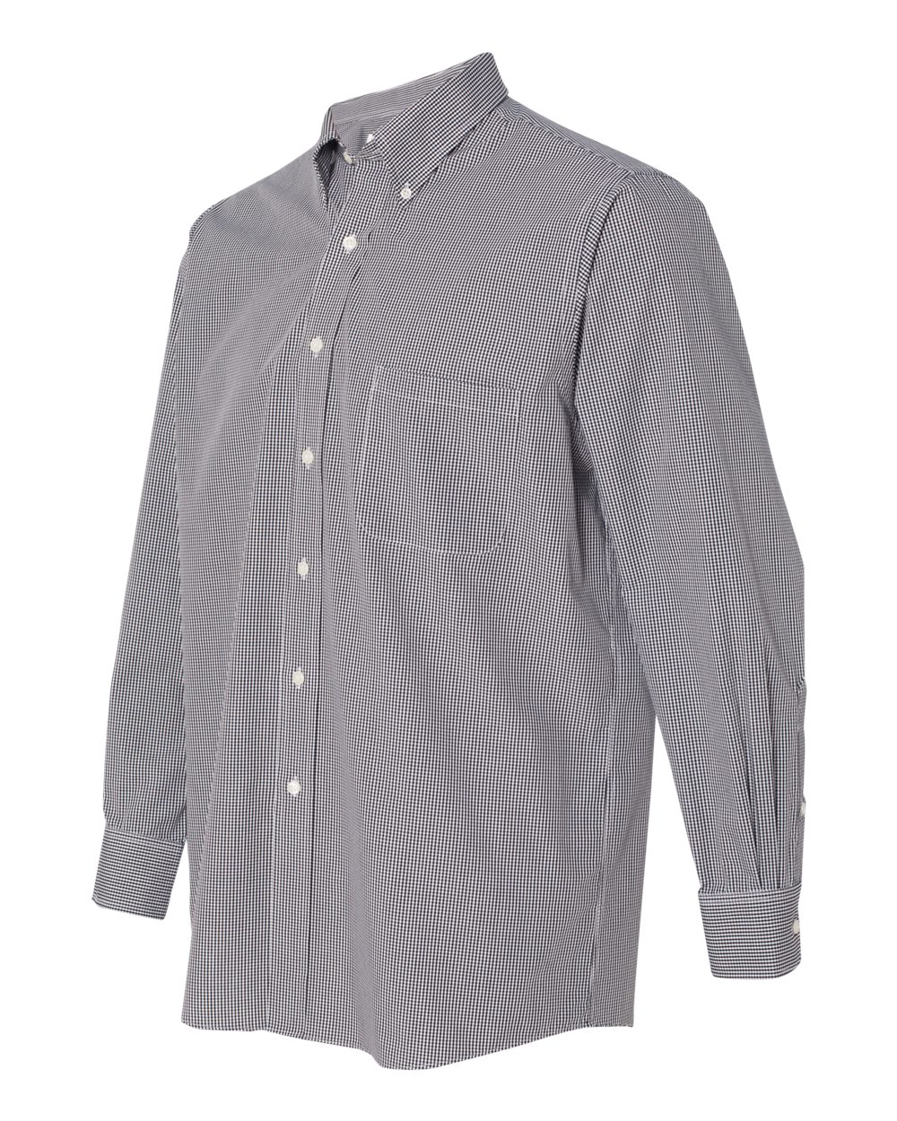Black Gingham Check Shirt - 13V0225