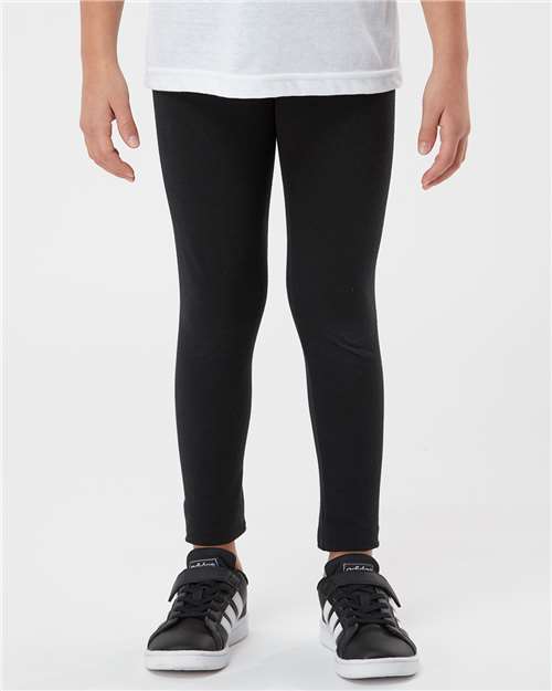 Black Girls&#39; Leggings - YS08