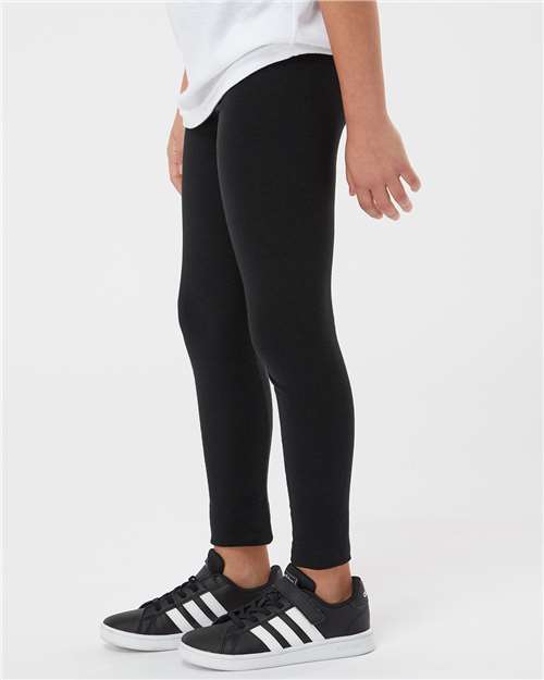 Black Girls&#39; Leggings - YS08