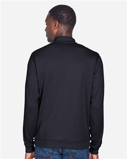 Black/ Grey Heather/ Graphite Men&#39;s DRYTEC20™ Performance Quarter-Zip Pullover - DG479