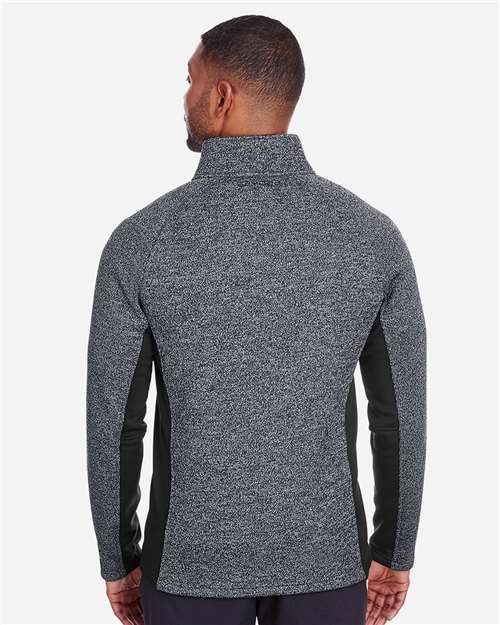 Black Heather/ Black Constant Half-Zip Sweater - S16561