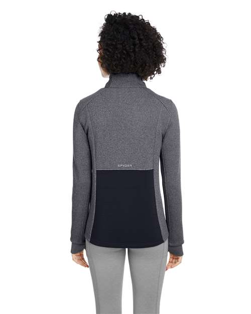 Black Heather/ Black Women&#39;s Pursuit Jacket - s17299