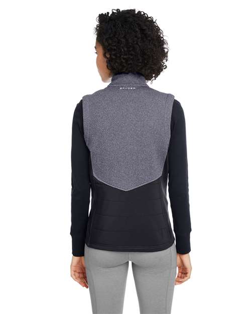 Black Heather/ Black Women&#39;s Pursuit Vest - S17275