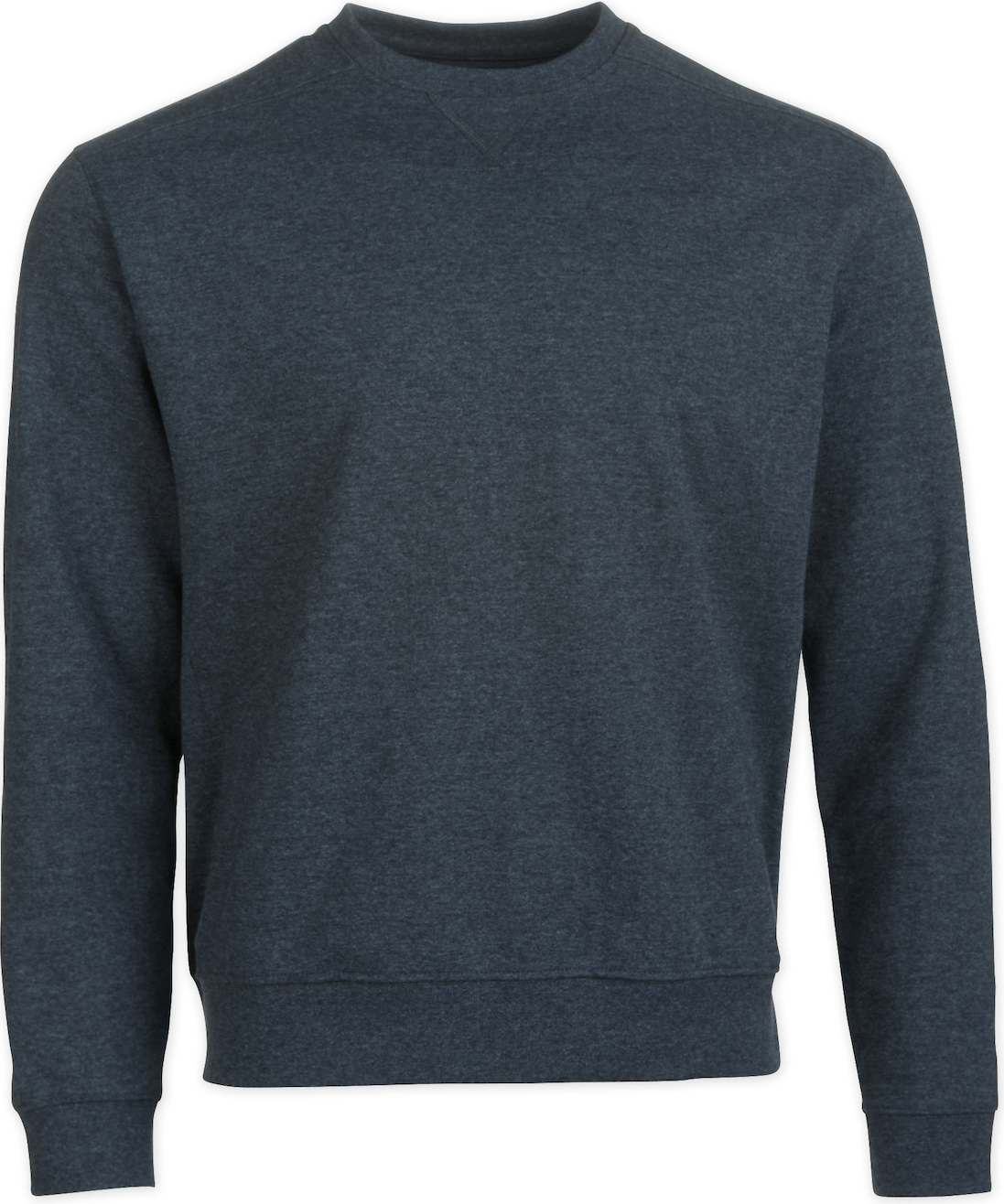 BLACK HEATHER BOXERCRAFT RECRAFTED FLEECE CREW  grouped