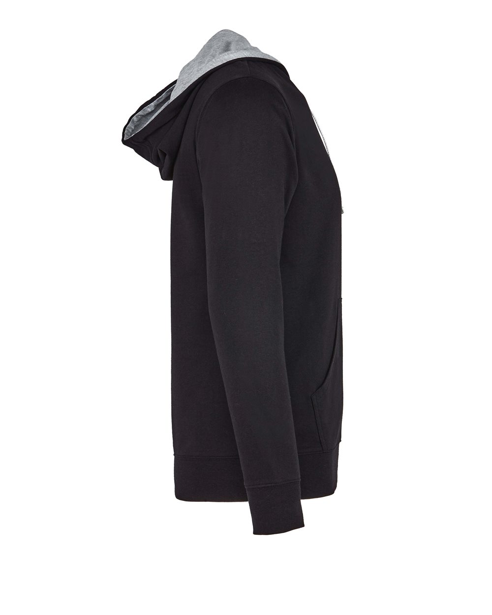 Black/ Heather Grey Laguna Hoodie - 9301