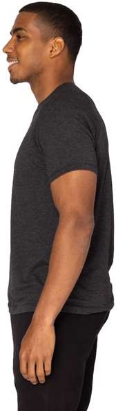 Black Heather Impact Raglan T-Shirt - 382R