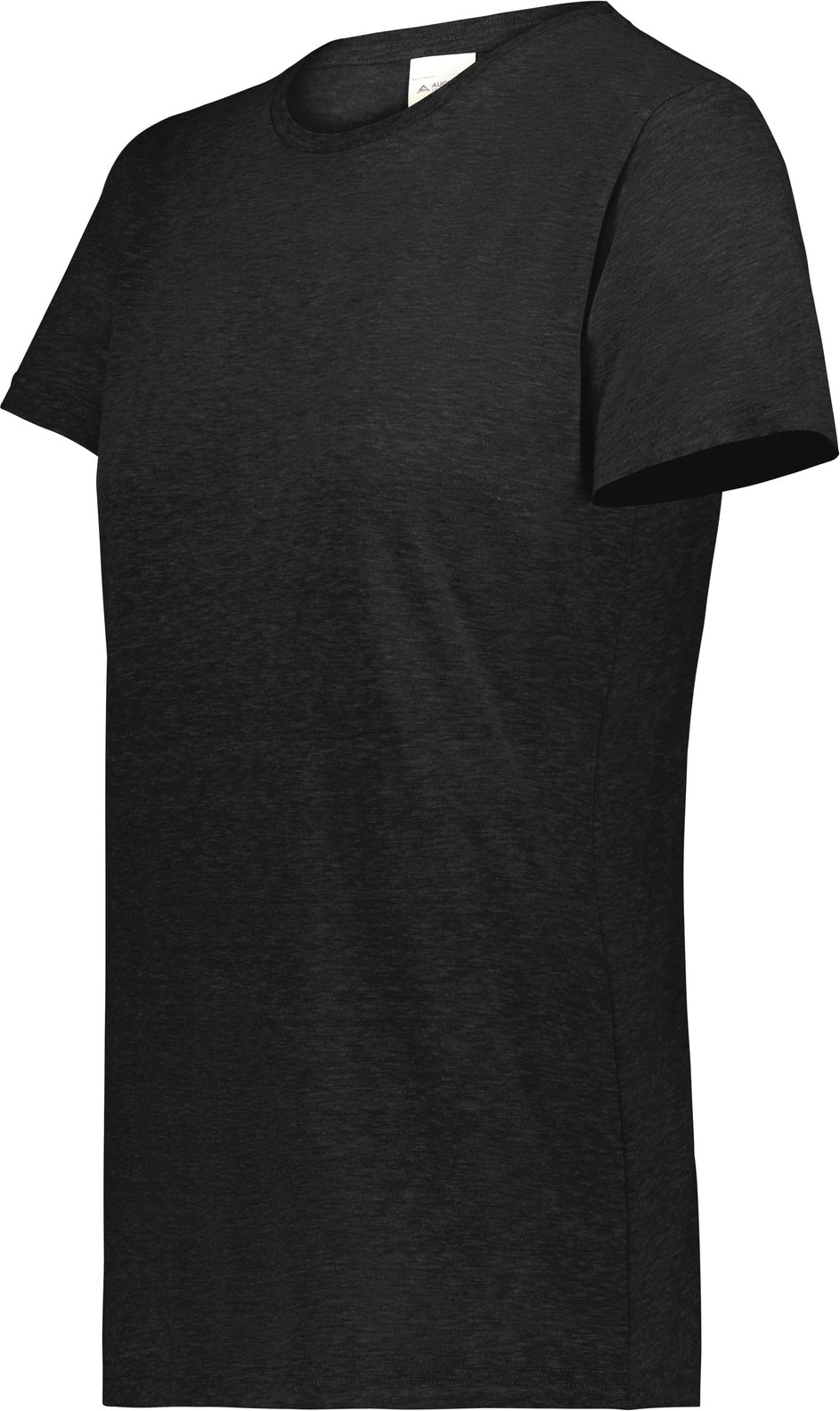 BLACK HEATHER LDS ALL-DAY C/B TRI BLND TEE