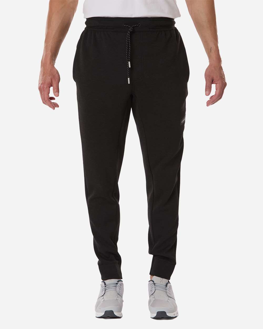 Black Heather Men's Hawthorne Tech Joggers - JGM000003 plain