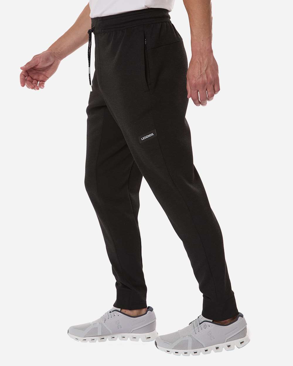 Black Heather Men's Hawthorne Tech Joggers - JGM000003