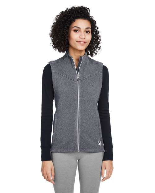 Black Heather/ Polar Women&#39;s Pursuit Vest - S17275