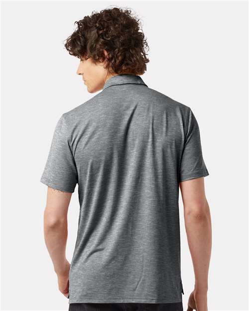 Black Heather Sport Polo - CHP115