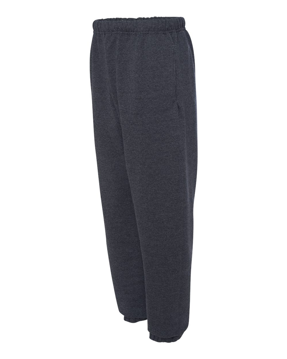 Black Heather Super Sweats NuBlend® Sweatpants with Pockets - 4850MR