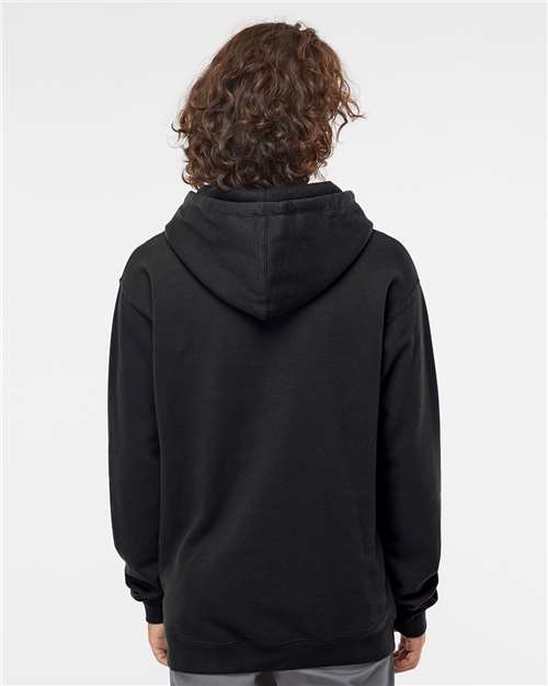 Black Heavyweight Hooded Sweatshirt - IND4000
