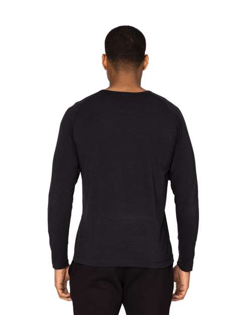 Black Impact Long-Sleeve T-Shirt - 382LS