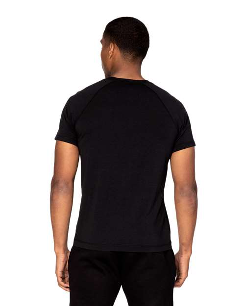 Black Impact Raglan T-Shirt - 382R