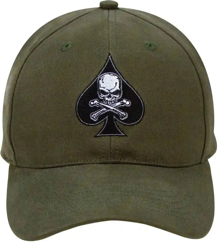 Black Ink Death Spade Low Profile Insignia Cap