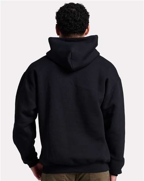 Black Ink Rugged Hooded Sweatshirt - H12MR