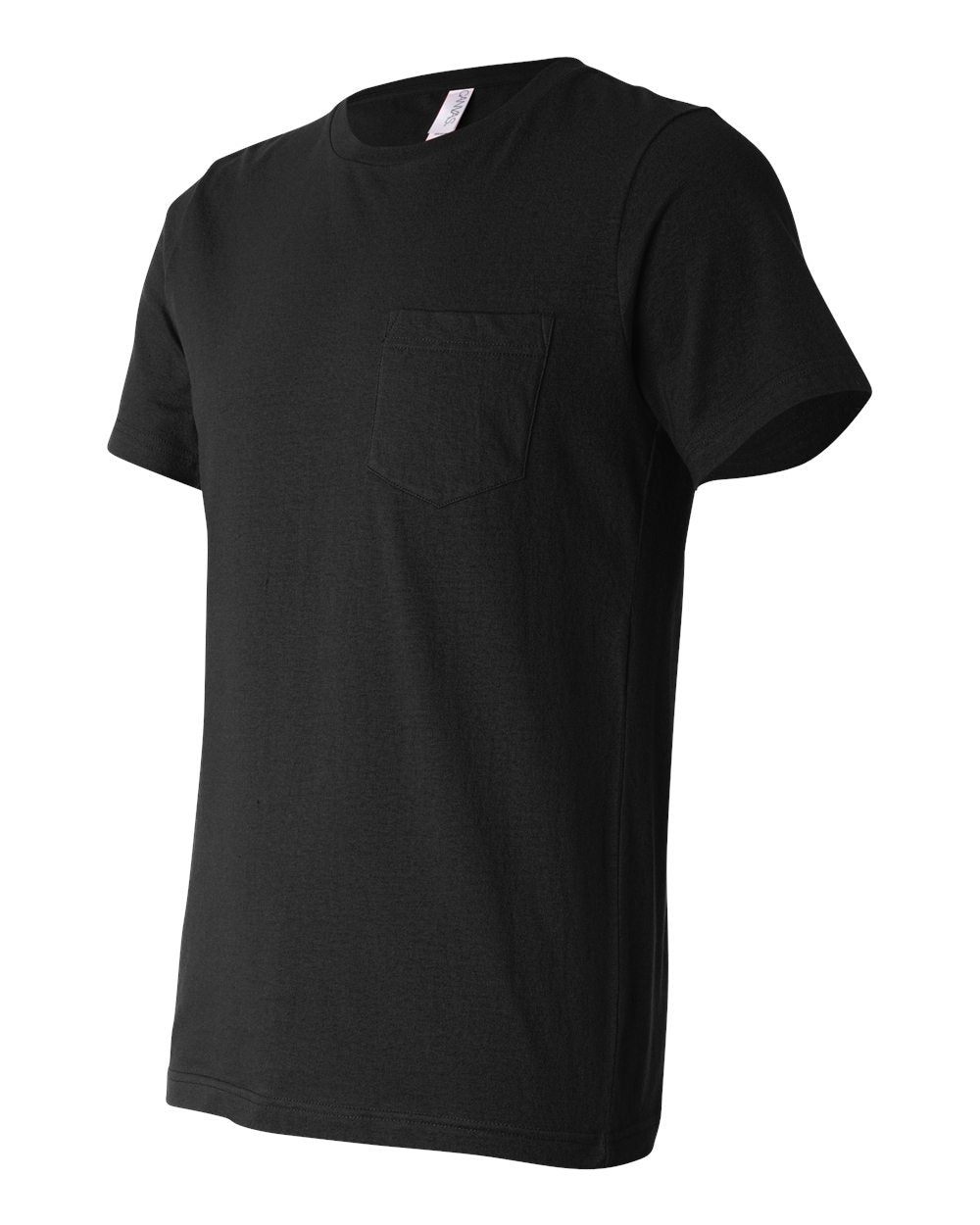 Black Jersey Pocket Tee - 3021