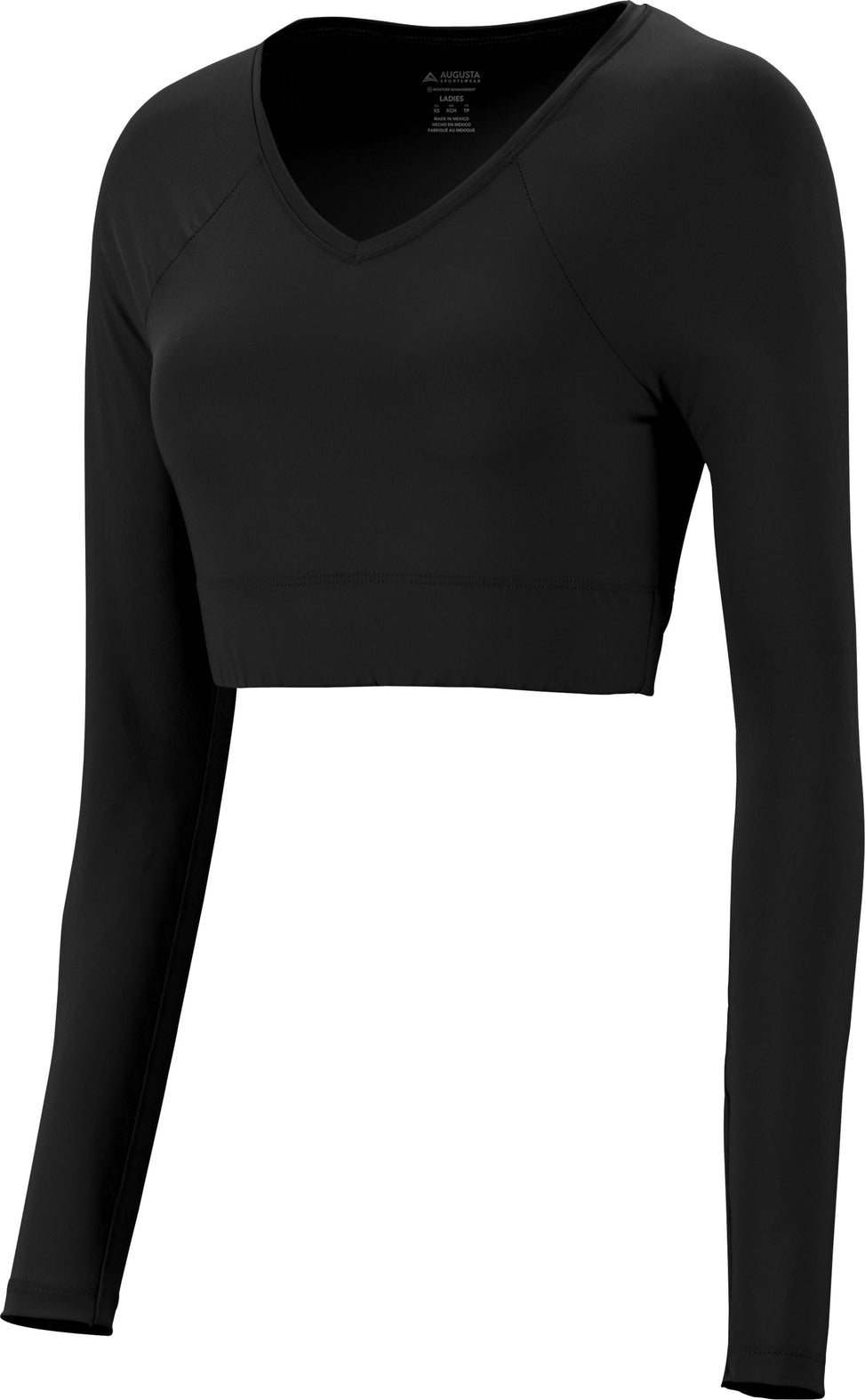 BLACK LADIES V-NECK LINER