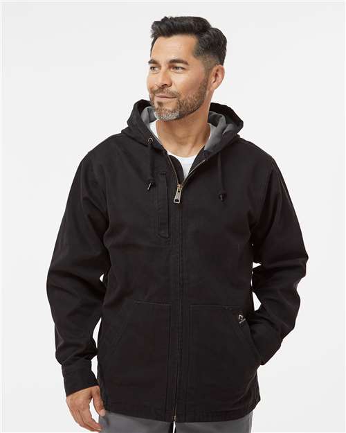 Black Laredo Boulder Cloth™ Canvas Jacket with Thermal Lining Tall Sizes - 5090T