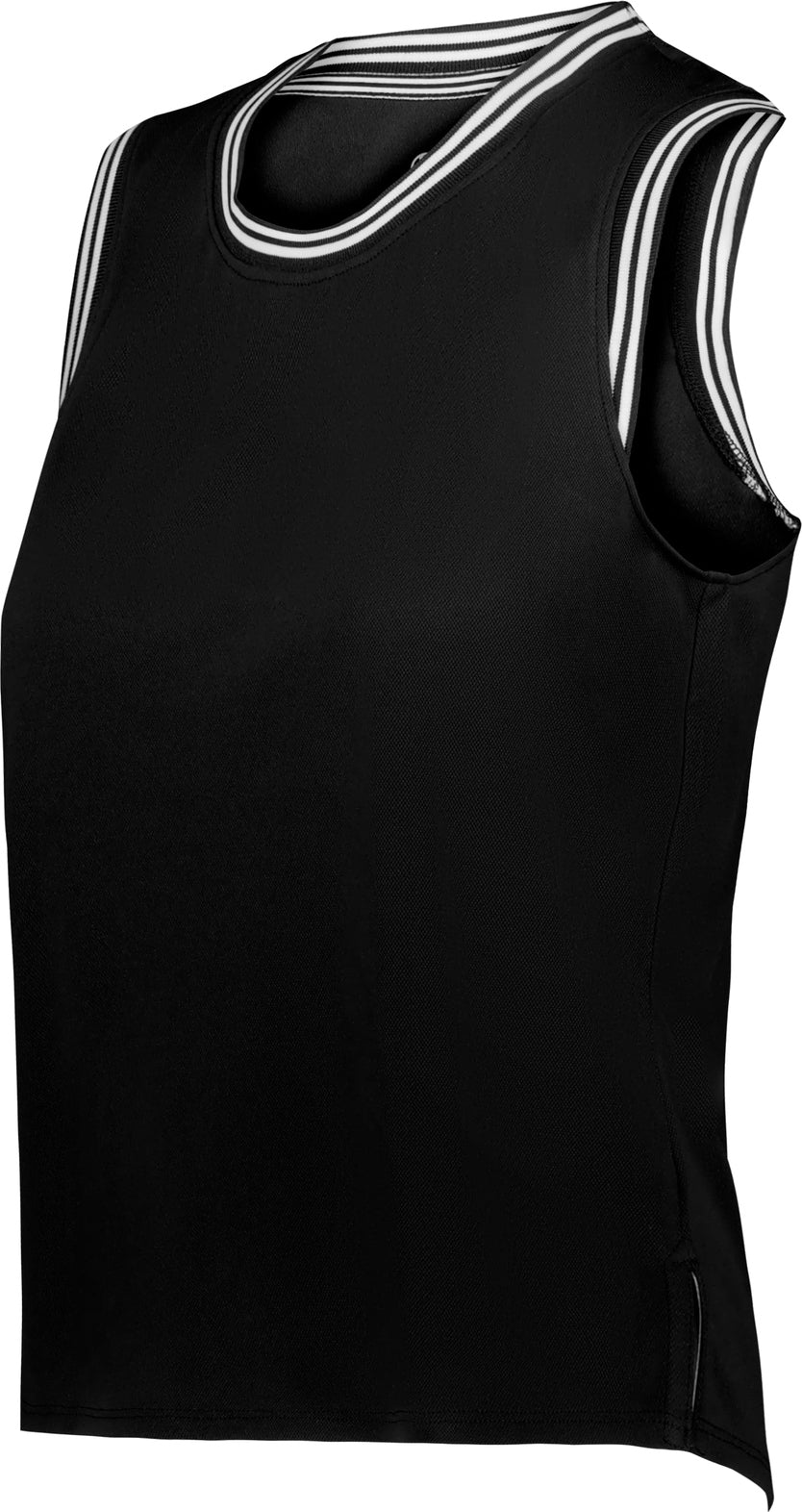 BLACK LDS COURT TANK