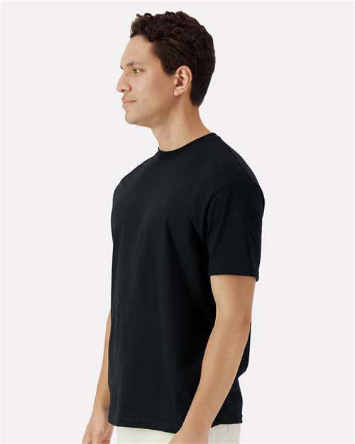 Black Light Cotton T-Shirt - 3000