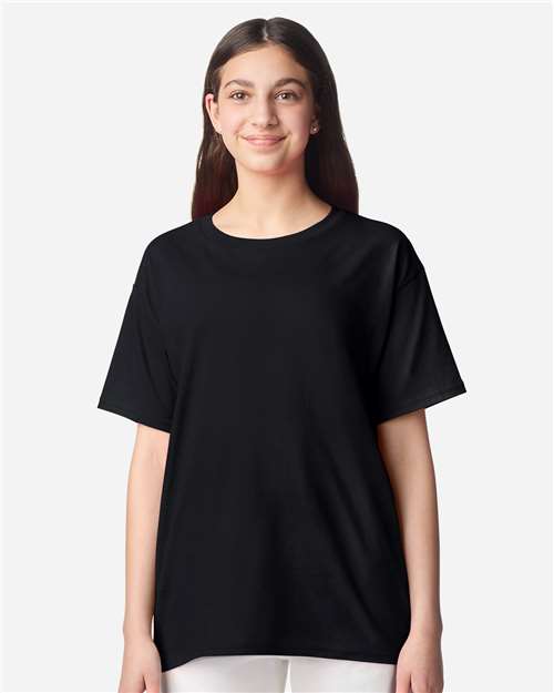 Black Light Cotton Youth T-Shirt - 3000B